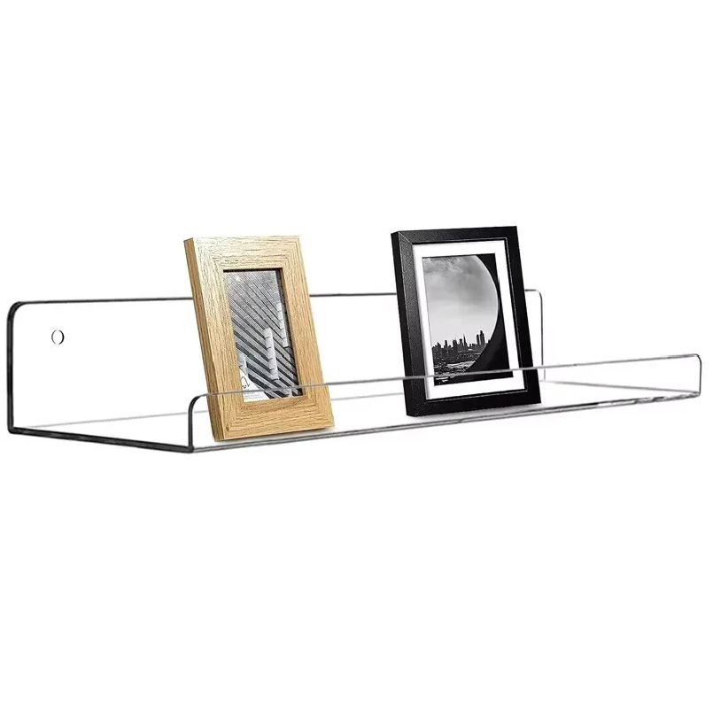 2pc Clear Acrylic Storage Rack - Clear Acrylic Book Stand Holder recension och pris