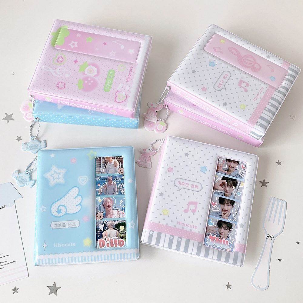 Kawaii Pocket Photocard Album  - Kpop Photo Card Binder 3 Inch recension och pris