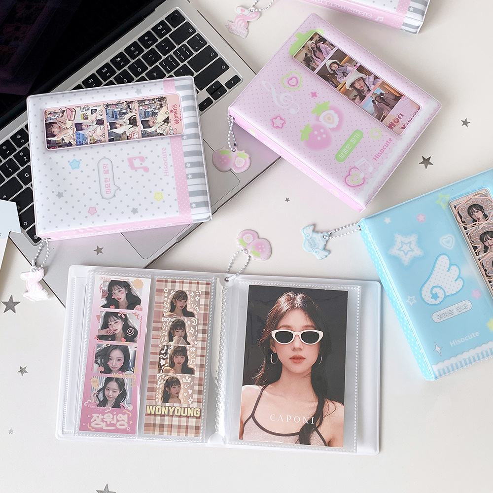 Kawaii Pocket Photocard Album  - Kpop Photo Card Binder 3 Inch recension och pris