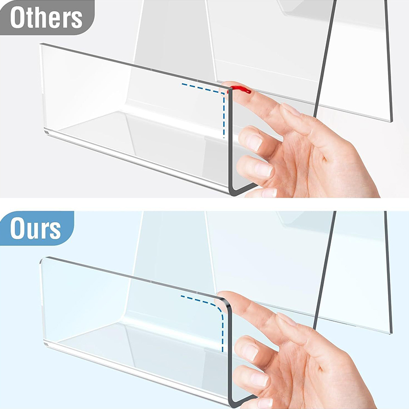 1Pc Clear Acrylic Display Stan - Clear Acrylic Book Stand Holder recension och pris