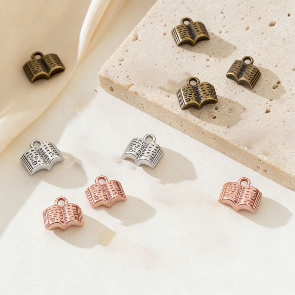 10/20/100pcs Charms Open Book  - Stationery Books recension och pris