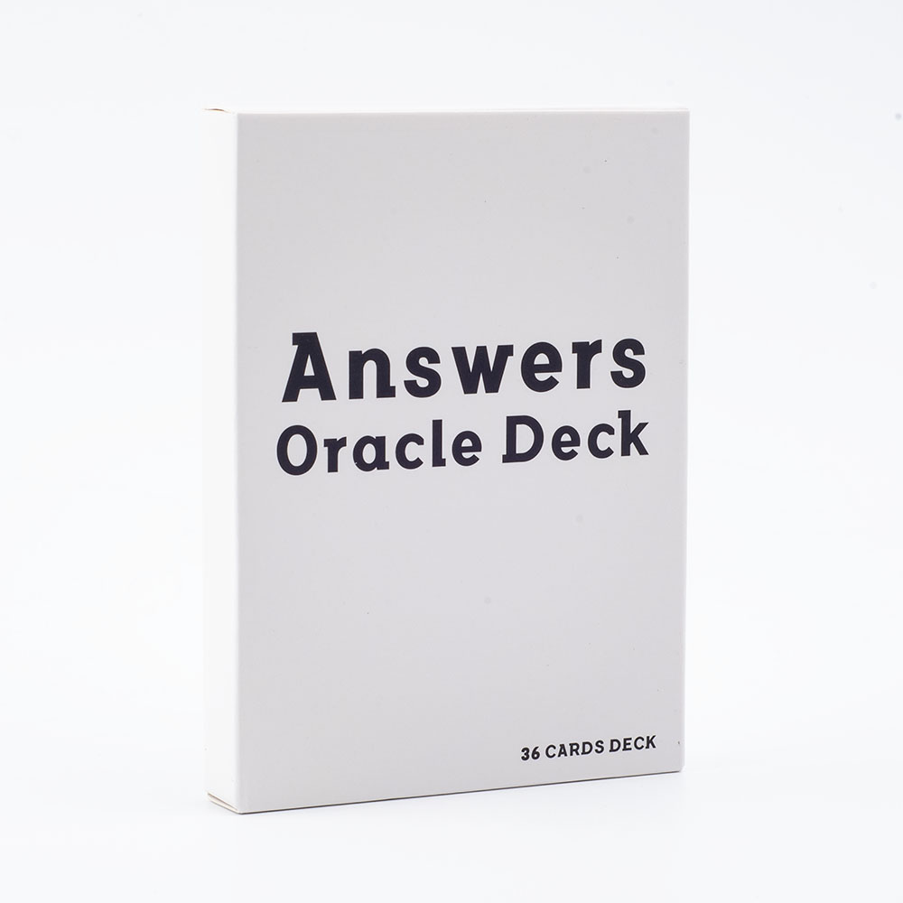 Answers Oracle Deck 36 Cards M - Tarot Deck With Guidebook recension och pris