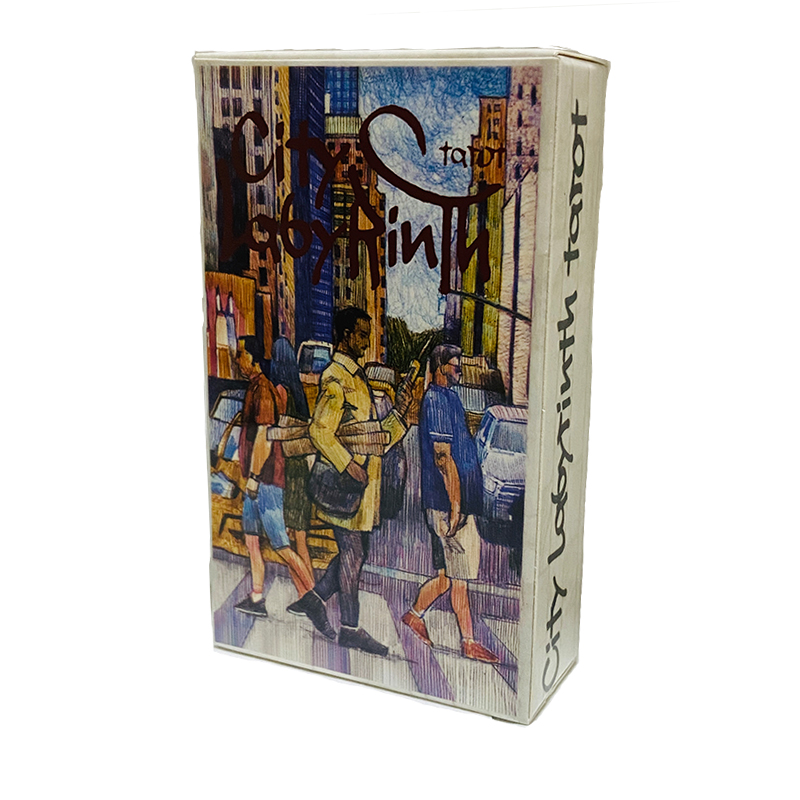 City Labyrinth Tarot Cards 78  - Tarot Deck With Guidebook recension och pris