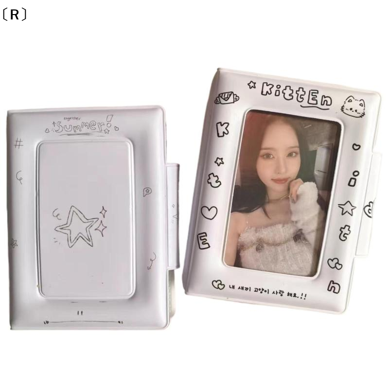 〔R〕3 Inch 32 Slot Photo Card C - Kpop Photo Card Binder 3 Inch recension och pris