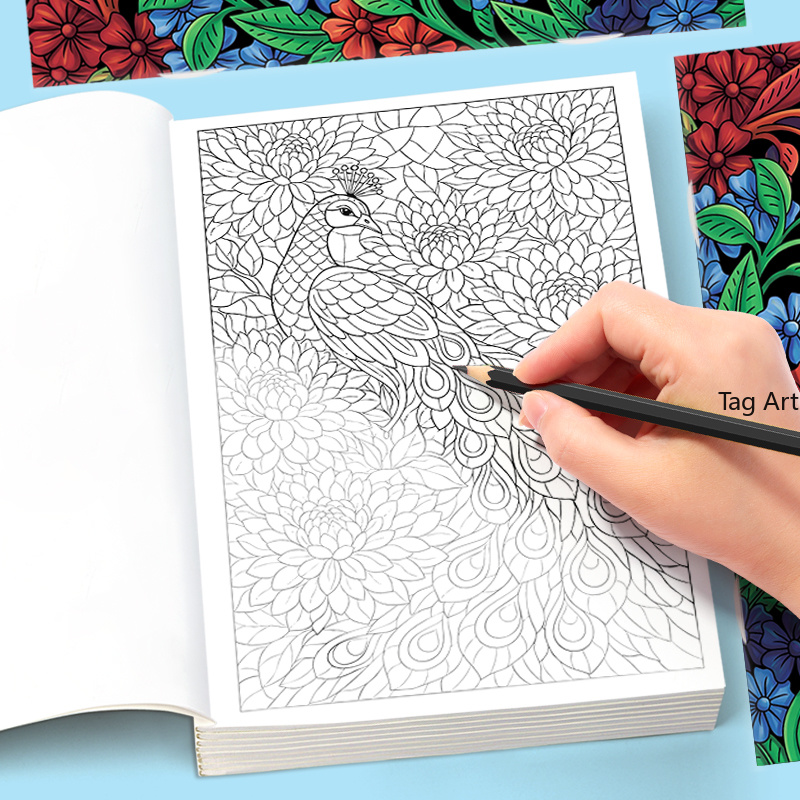 Adult Meditation, Stress Relie - Adult Coloring Book Stress Relief recension och pris