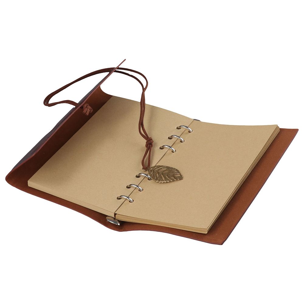 Vintage PU Leather Travelers N - Vintage Leather Journal Notebook recension och pris