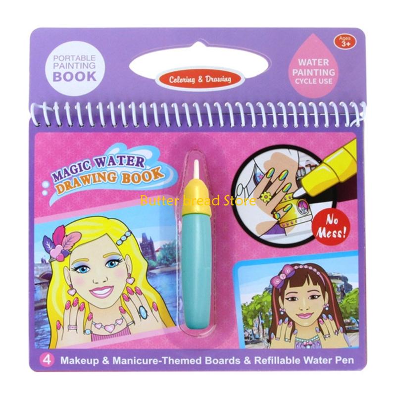 W89C Magical Water Drawing Pad - Reusable Water Magic Coloring Book recension och pris