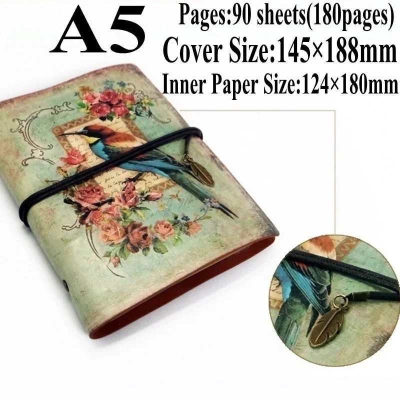 Mini Vintage Notebook Handmade - Vintage Leather Journal Notebook recension och pris