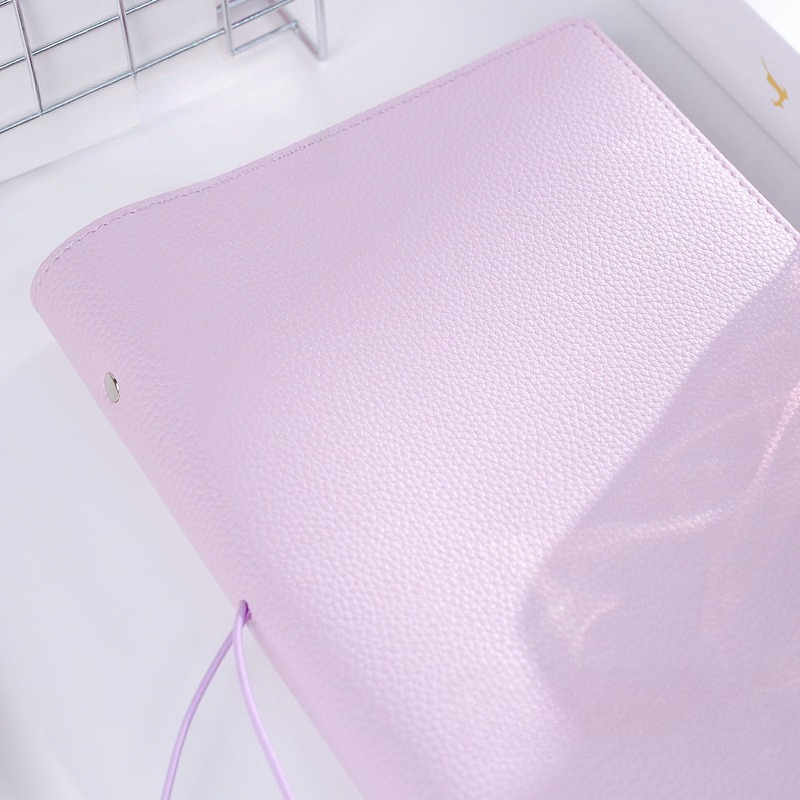 A5  Soft PU DIY Binder Photoca - Vintage Leather Journal Notebook recension och pris