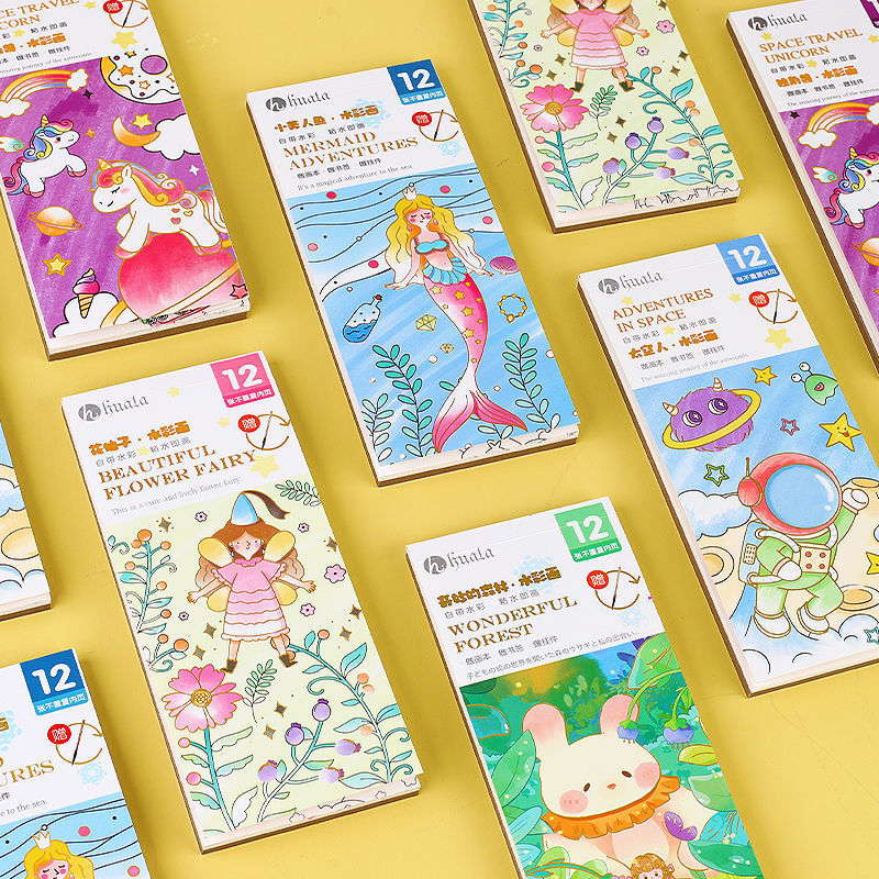 Bview Art Magic Water-Activate - Reusable Water Magic Coloring Book recension och pris
