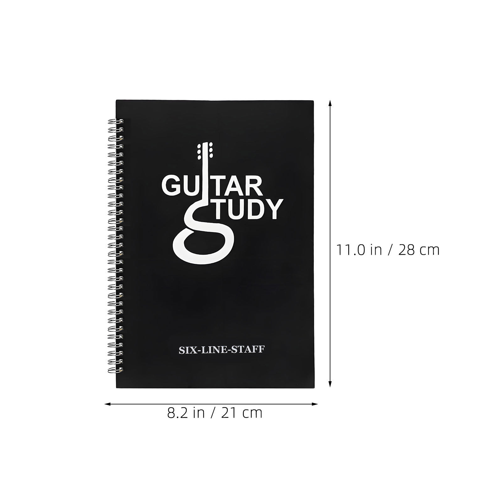 2Pcs Guitar Manuscript Noteboo - Blank Sheet Music Notebook recension och pris