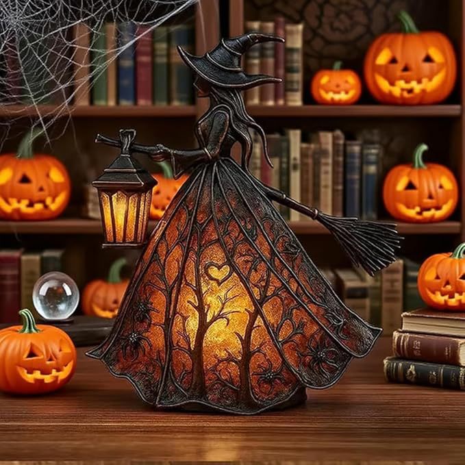 Witch Resin Tabletop Night Lig - Movies recension och pris