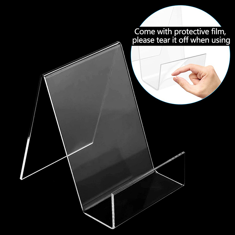 1pc Clear Acrylic Display Book - Clear Acrylic Book Stand Holder recension och pris