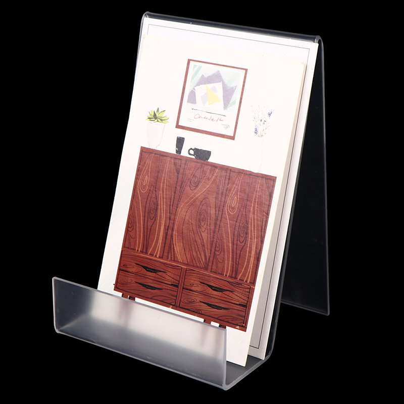 1pc Clear Acrylic Display Book - Clear Acrylic Book Stand Holder recension och pris