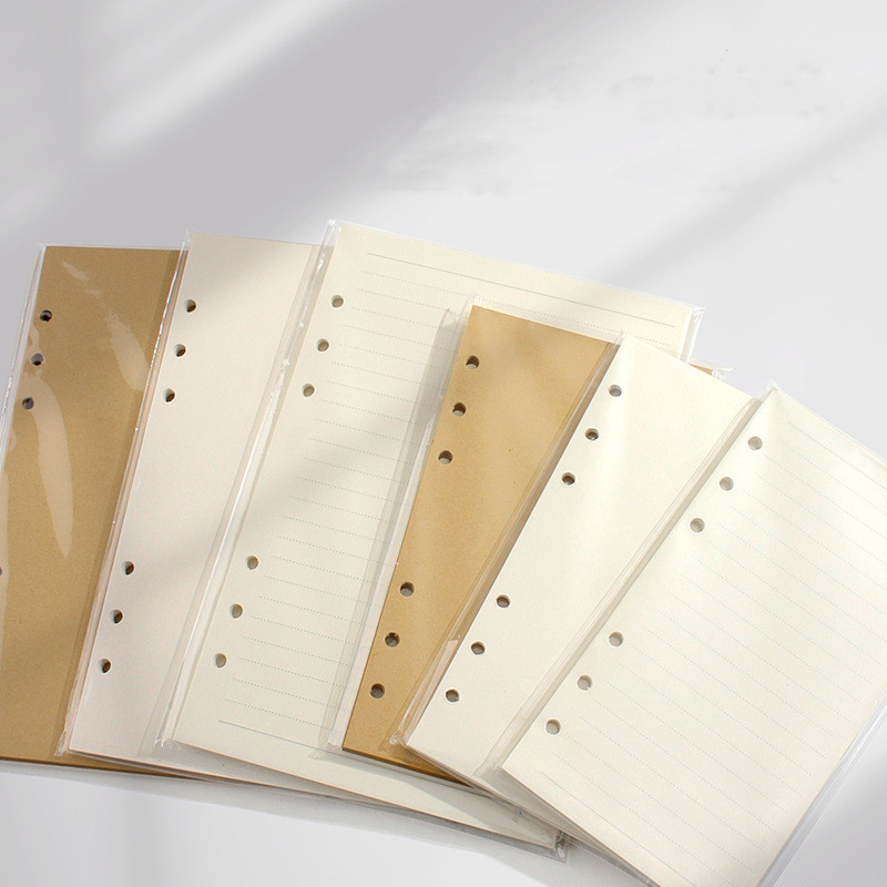 2026Colored A5 A6 Loose Leaf N - A5 Spiral Dotted Grid Notebook recension och pris