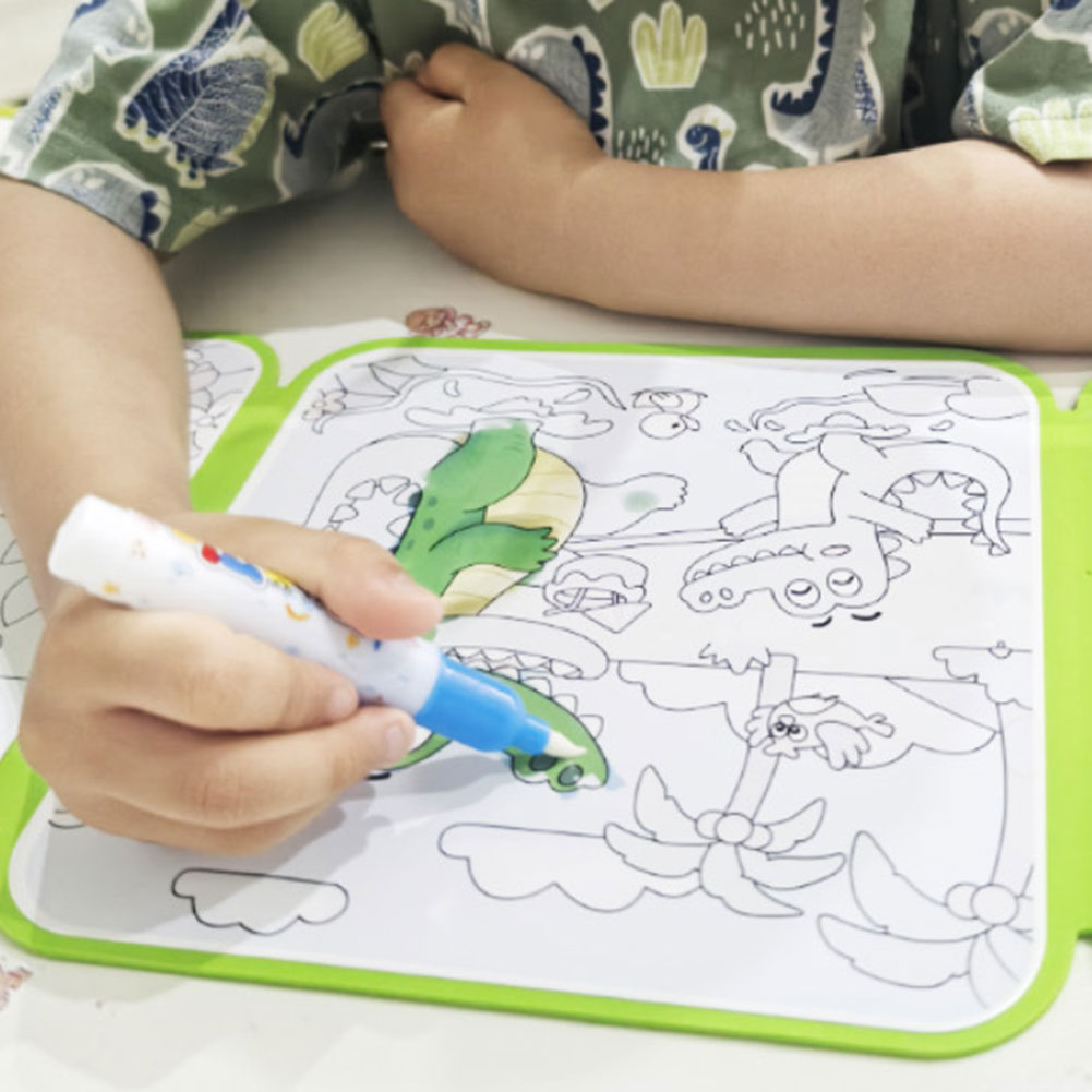Kids Magics Clear Water Colori - Reusable Water Magic Coloring Book recension och pris