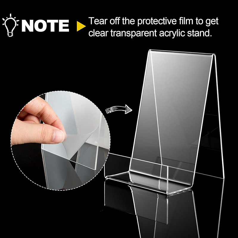 Acrylic Holder for Comic Books - Clear Acrylic Book Stand Holder recension och pris
