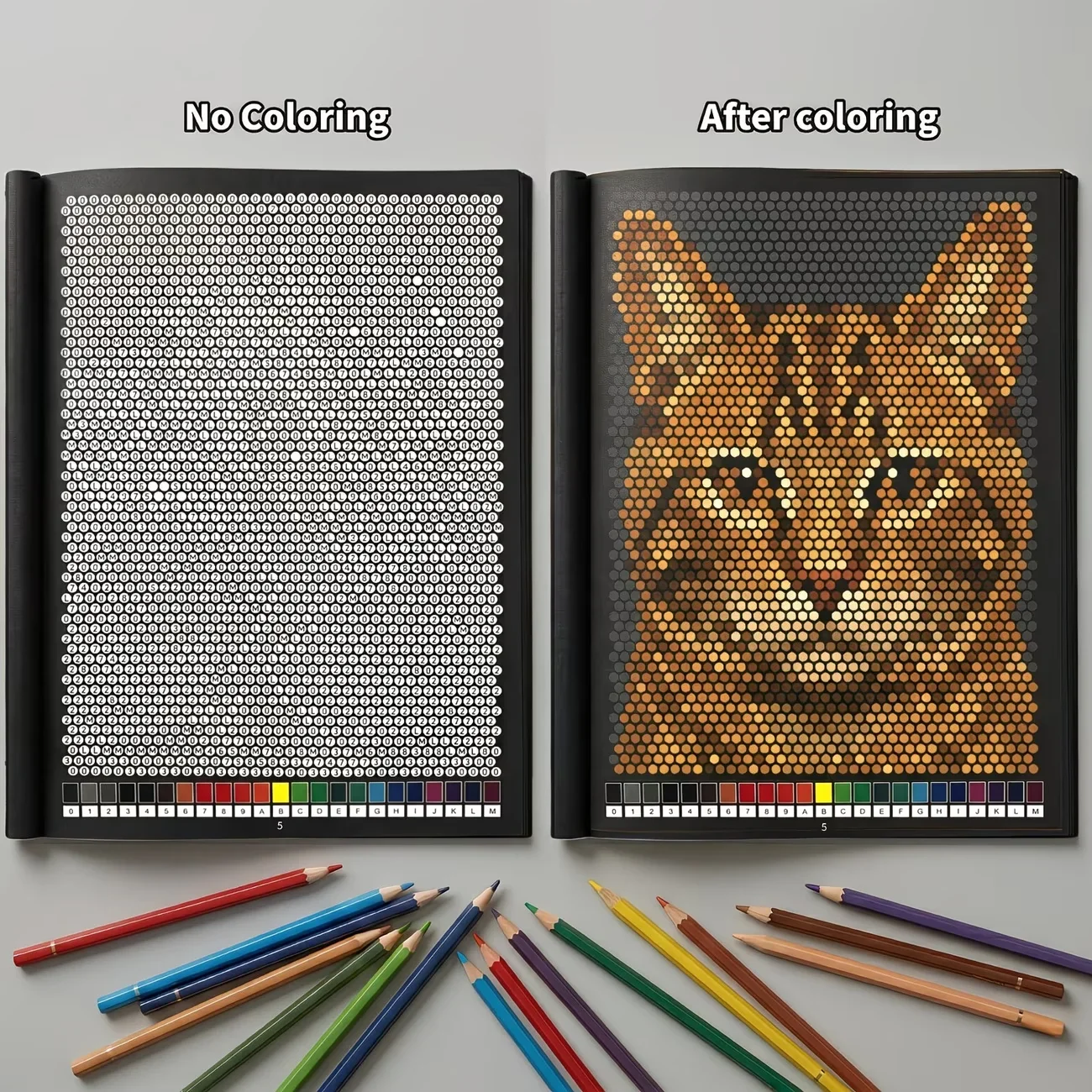 Mystery Mosaics Color by Numbe - Adult Coloring Book Stress Relief recension och pris