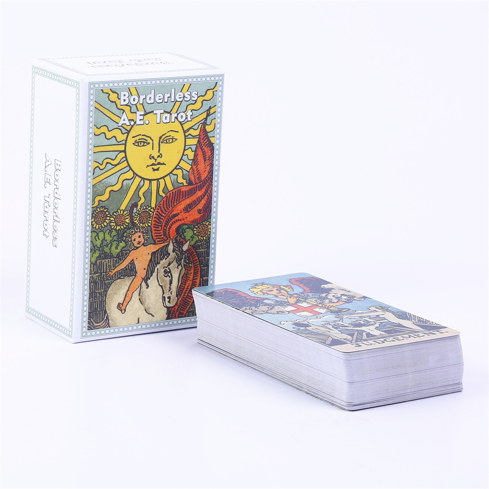 12*7cm Borderless A.E. Tarot D - Tarot Deck With Guidebook recension och pris
