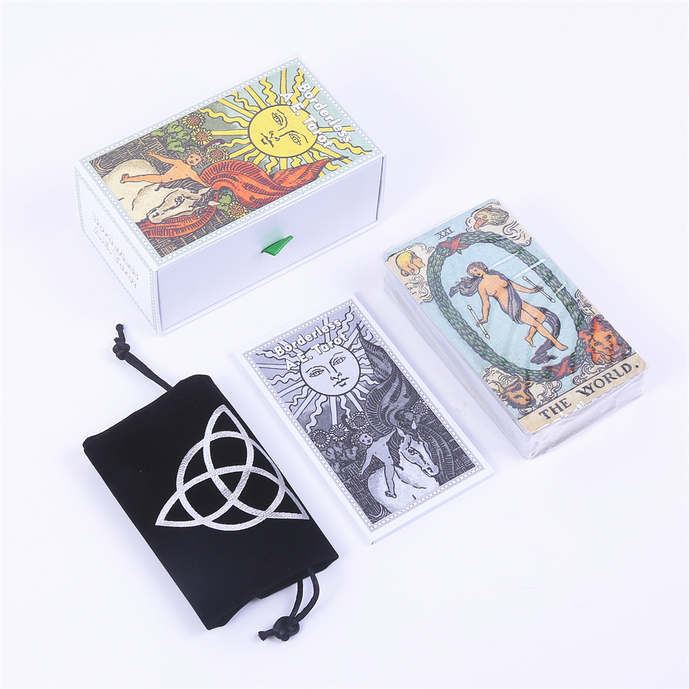 12*7cm Borderless A.E. Tarot D - Tarot Deck With Guidebook recension och pris
