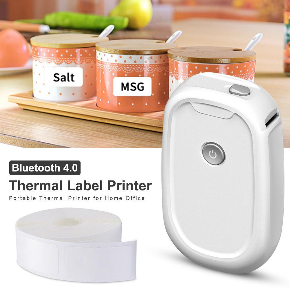 Wireless Portable Label Maker  - Mini Pocket Thermal Printer Paper Roll recension och pris
