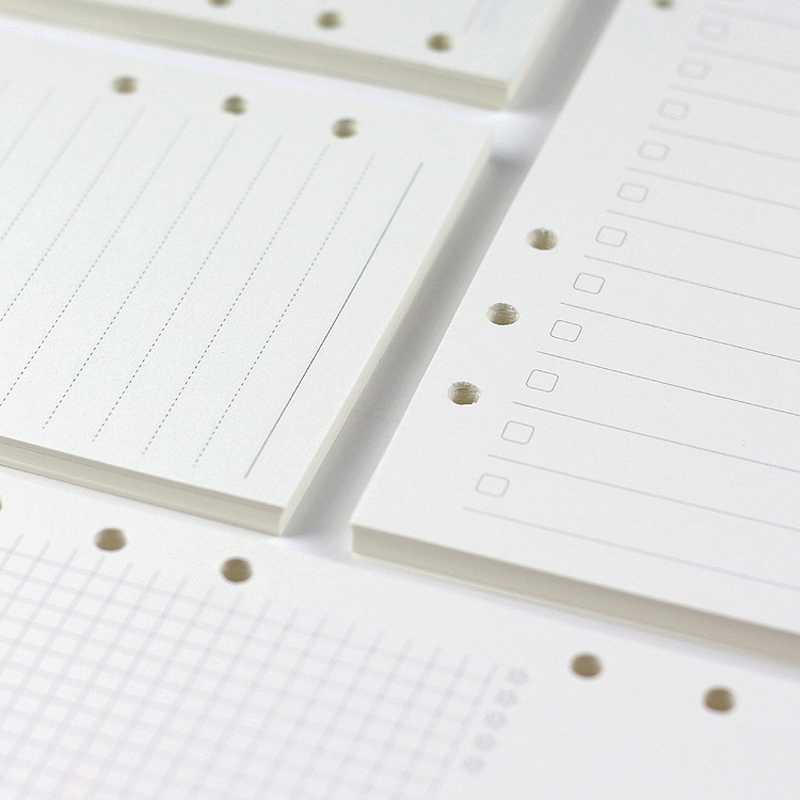 45 Sheets A5 A6A7 Loose Leaf N - A5 Spiral Dotted Grid Notebook recension och pris