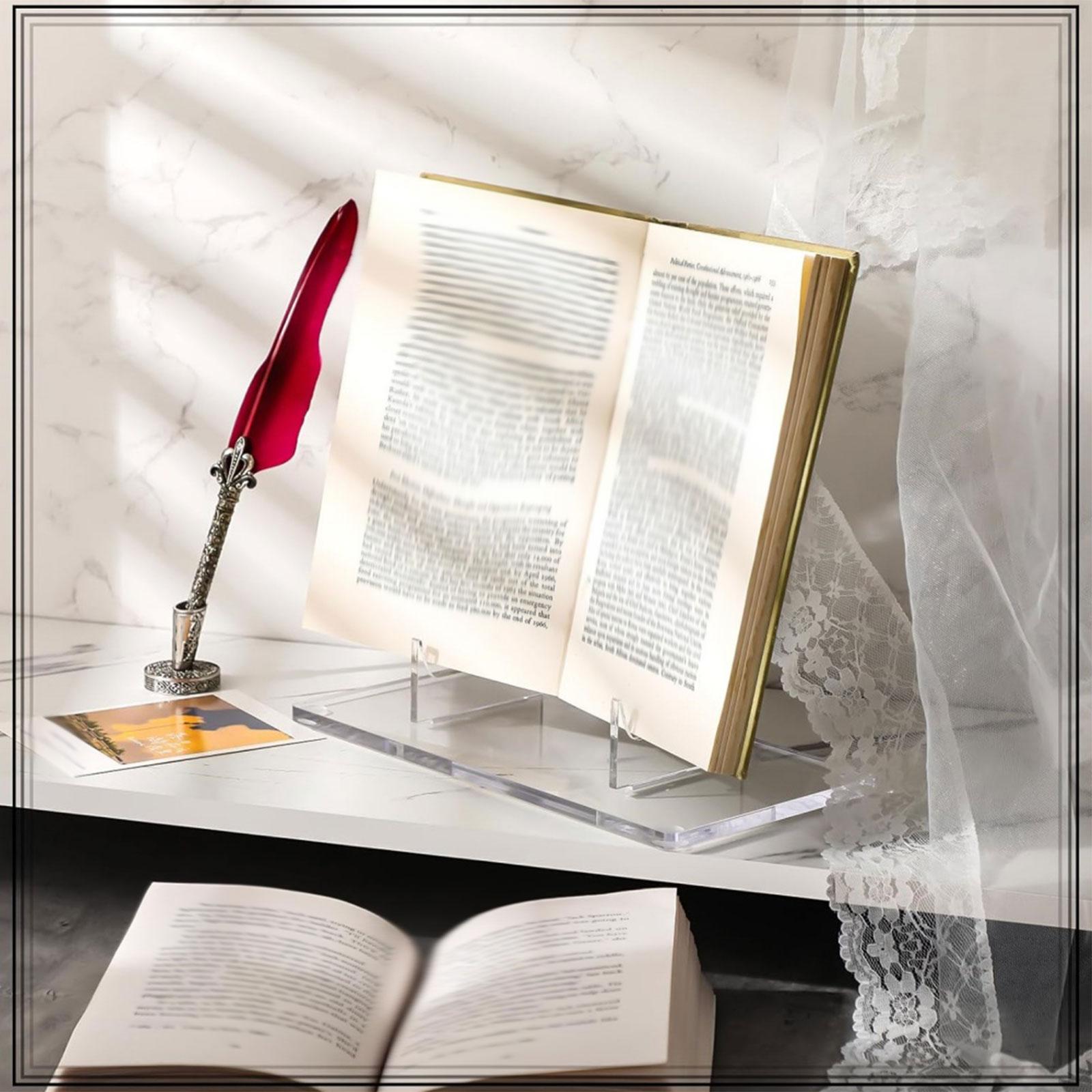 Display Stand Acrylic Clear Pl - Clear Acrylic Book Stand Holder recension och pris