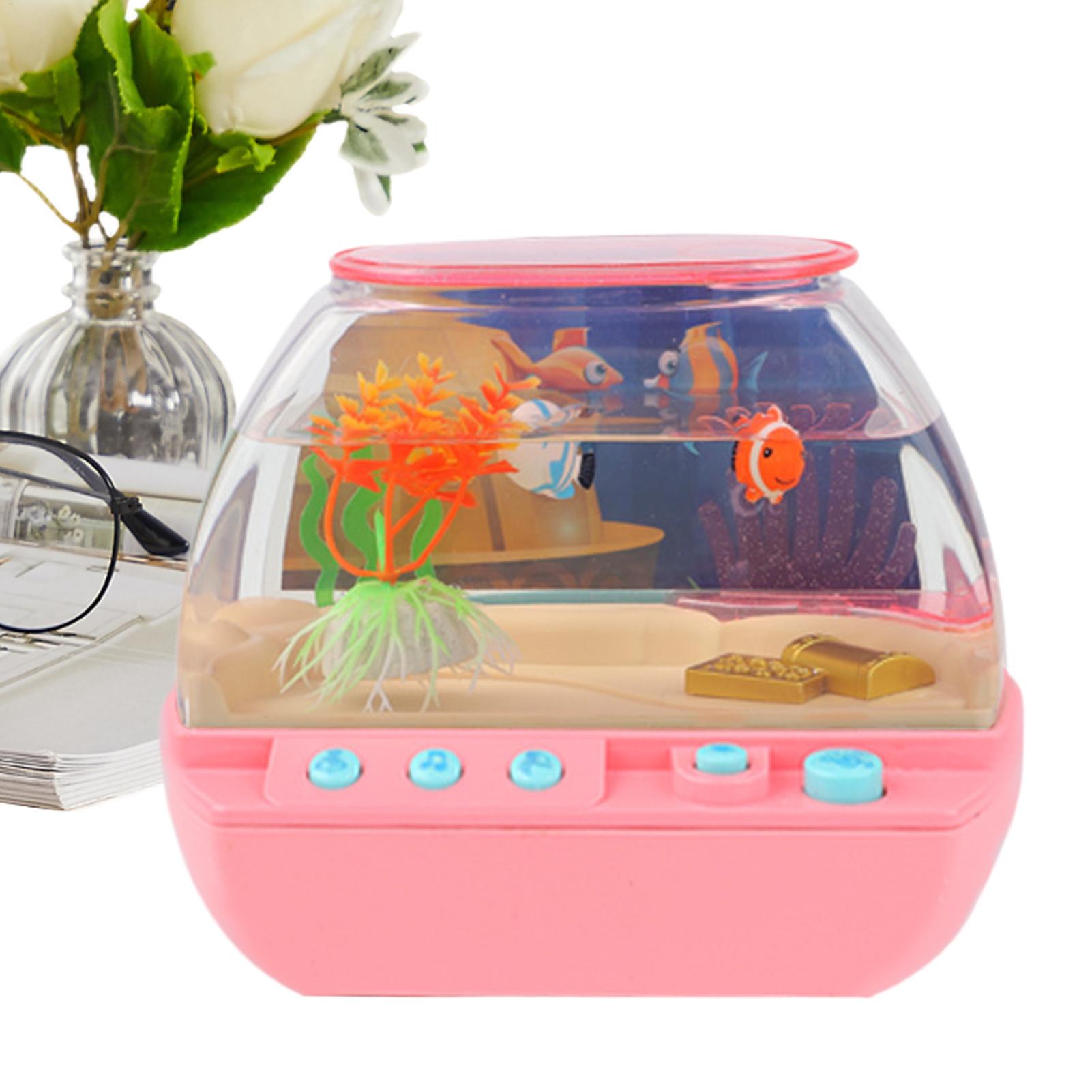 Toy Fish Tank Home Decoration  - Music recension och pris