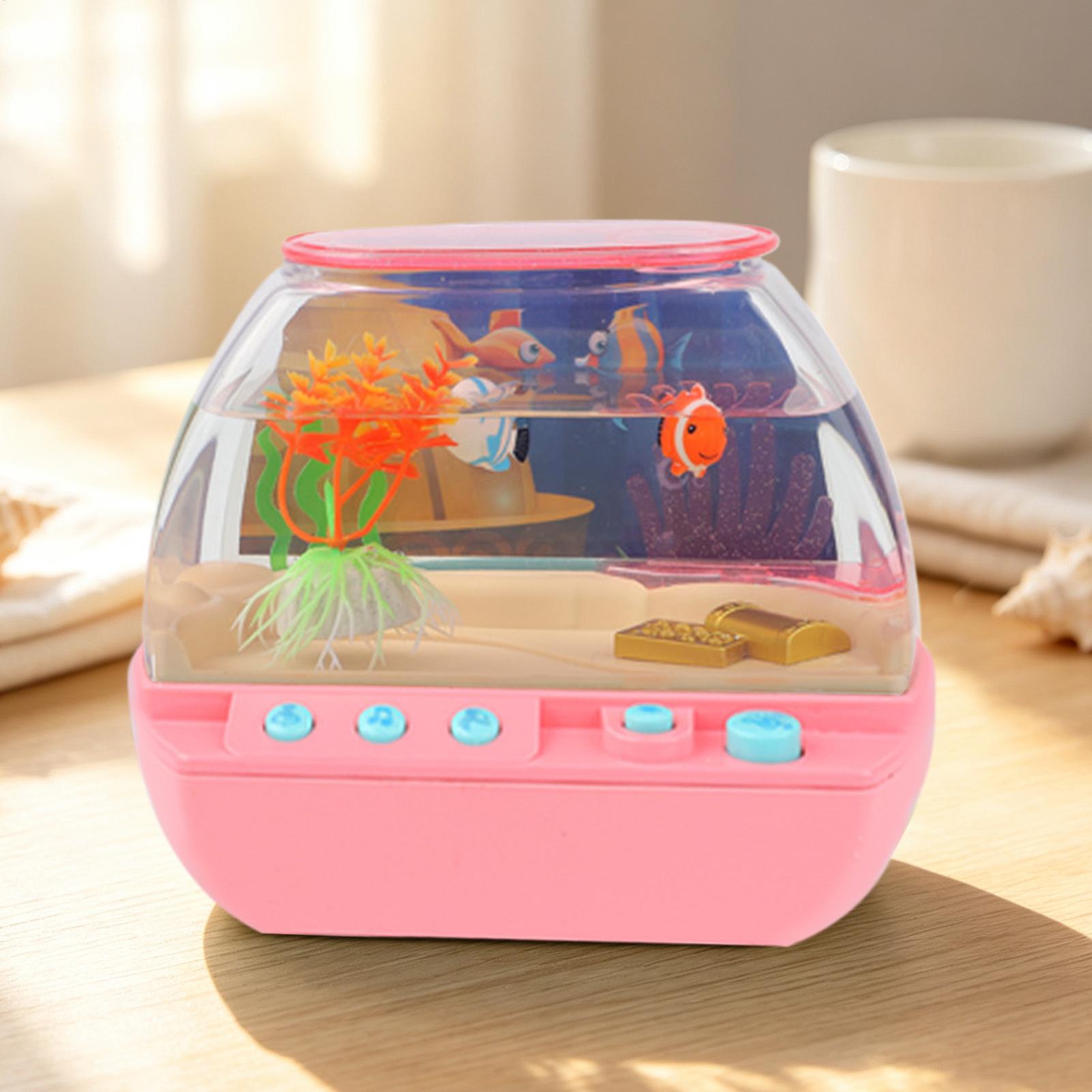 Toy Fish Tank Home Decoration  - Music recension och pris