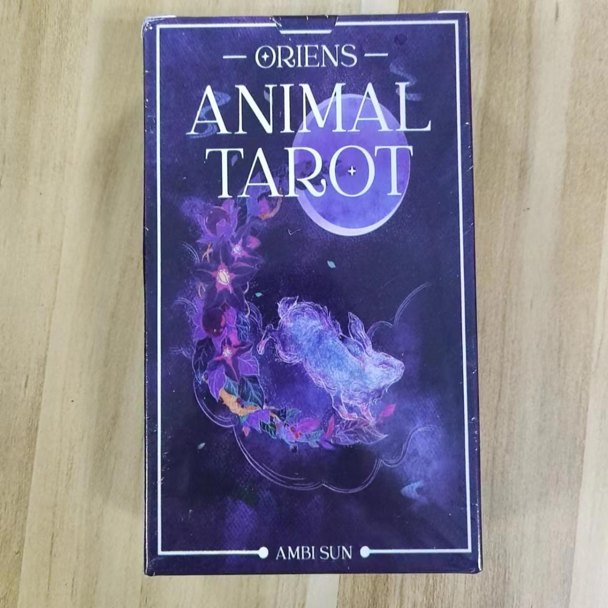 12x7 Cm Oriens Animal Tarot 78 - Tarot Deck With Guidebook recension och pris