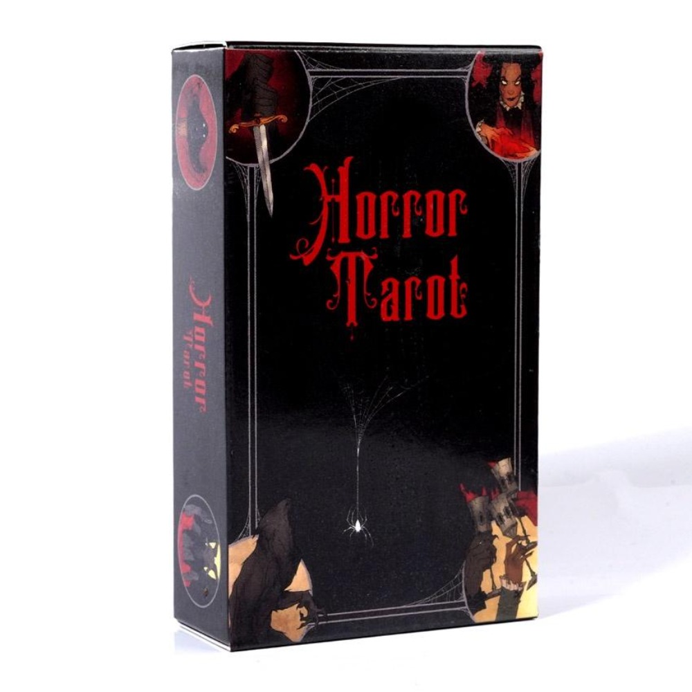 10.3*6cm Horror Tarot Deck Car - Tarot Deck With Guidebook recension och pris