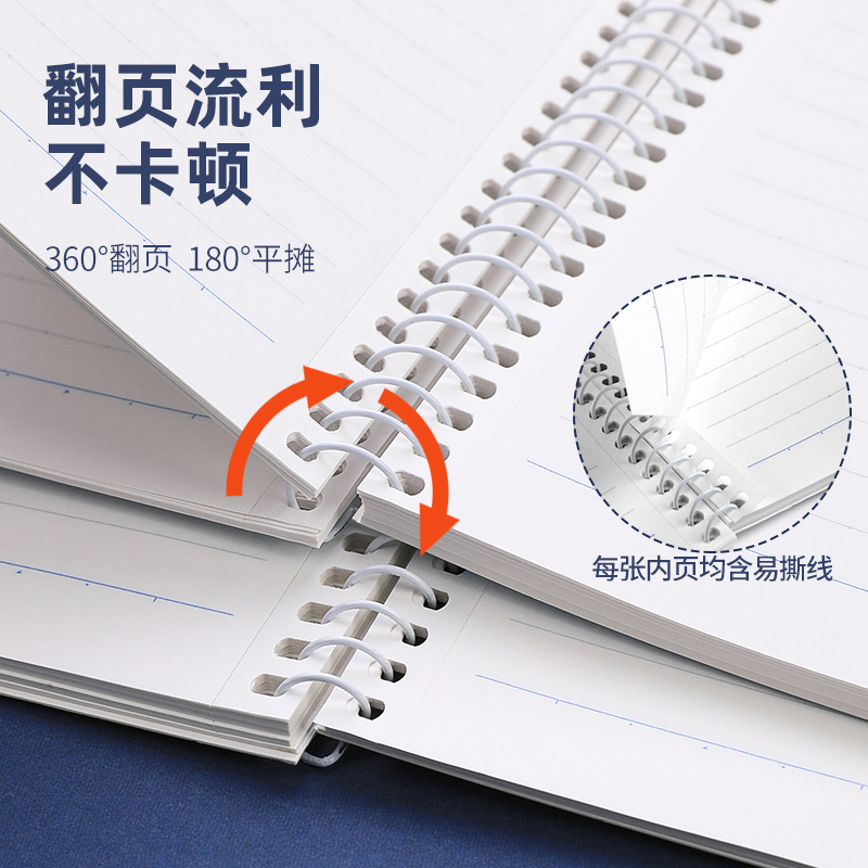 2pcs KOKUYO Spiral book coil N - A5 Spiral Dotted Grid Notebook recension och pris