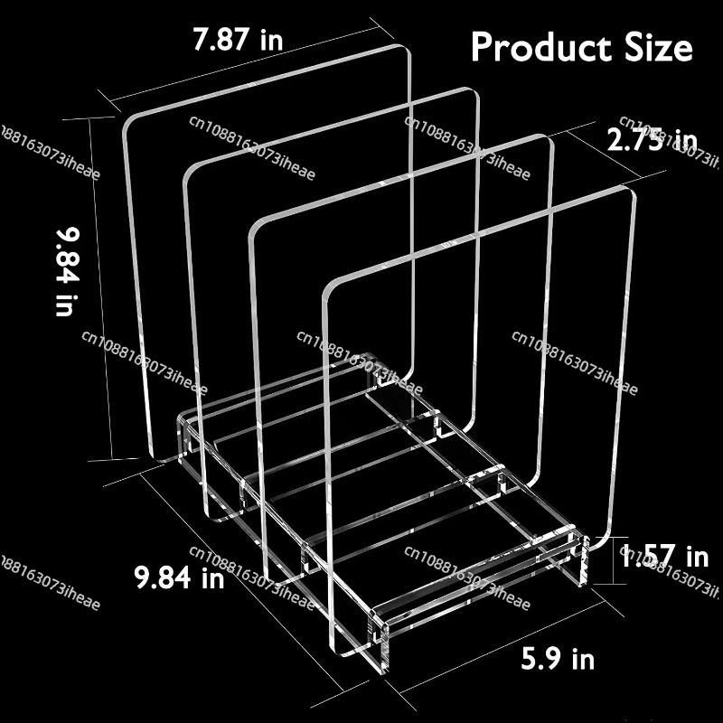 Clear Acrylic Magazine Holder  - Clear Acrylic Book Stand Holder recension och pris