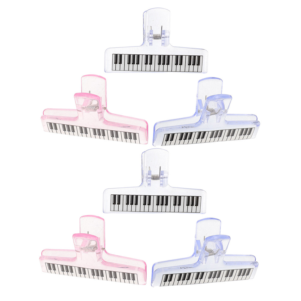6Pcs Music Stand Clips Clear A - Clear Acrylic Book Stand Holder recension och pris