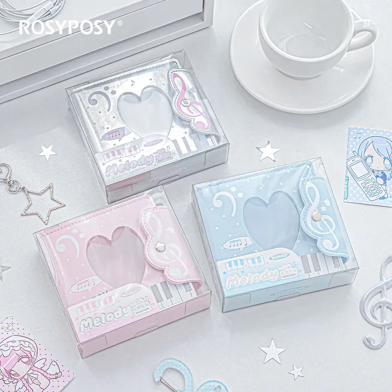 New Rosyposy Photocard Binder  - Blank Sheet Music Notebook recension och pris