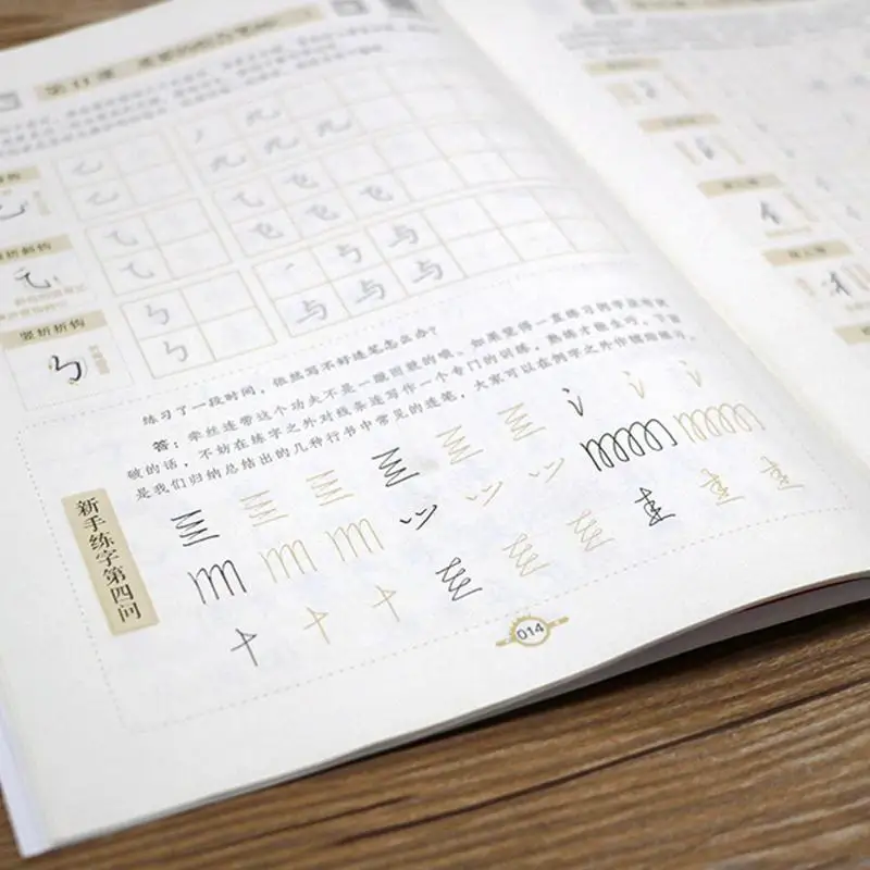 Tian Yingzhang Hard Pen Practi - Chinese Calligraphy Practice Book recension och pris