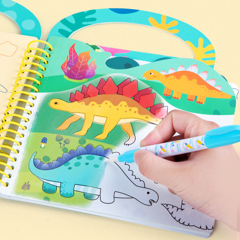 Magic Water Drawing Book for K - Reusable Water Magic Coloring Book recension och pris