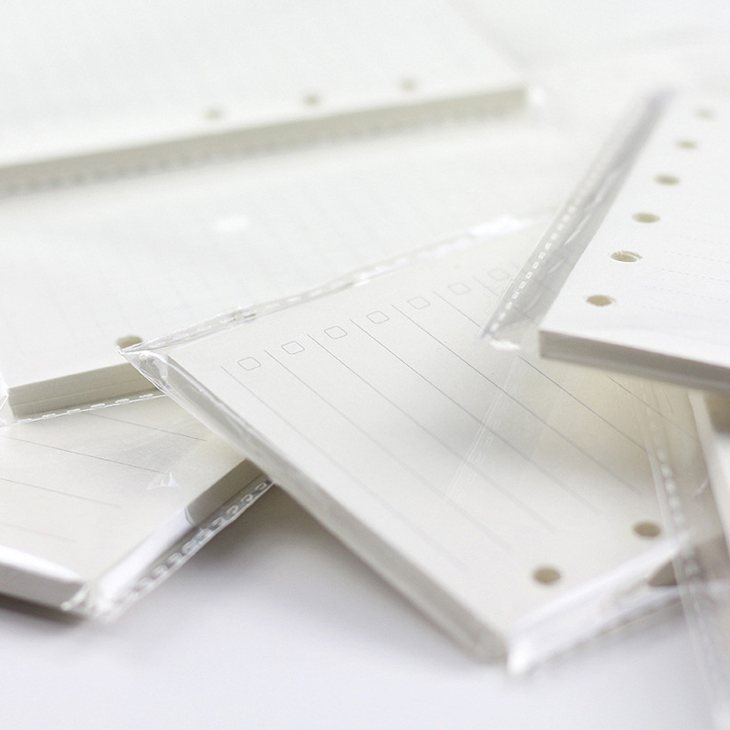 A5 A6A7 45 Sheets Loose Leaf N - A5 Spiral Dotted Grid Notebook recension och pris
