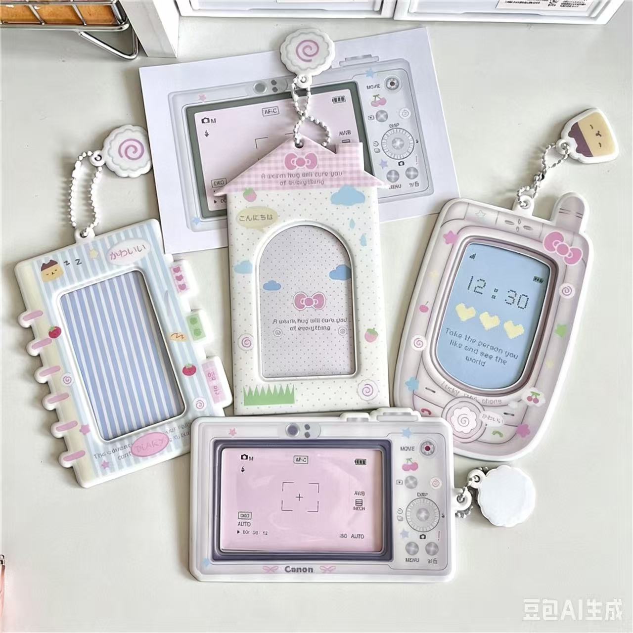 1PC Cartoon Kpop Photocard Hol - Kpop Photo Card Binder 3 Inch recension och pris