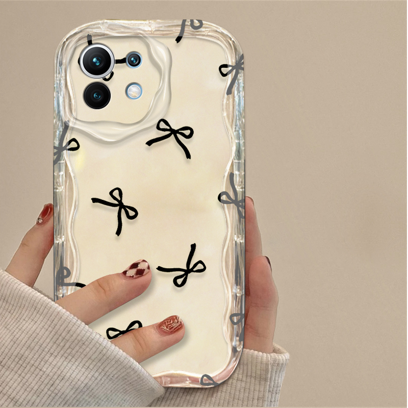 Black Bowknot love Heart Case  - Magazines recension och pris