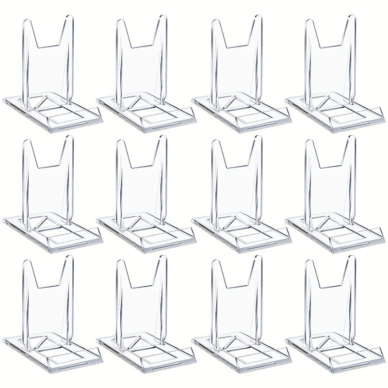 12pcs 5/ Clear Acrylic Display - Clear Acrylic Book Stand Holder recension och pris
