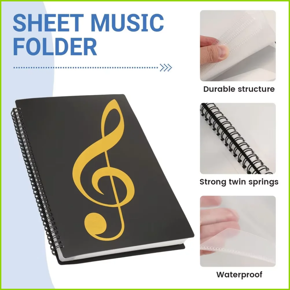 Flexible 40 Pages Piano Music  - Blank Sheet Music Notebook recension och pris