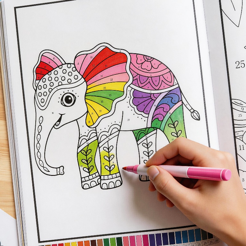 Adult Animal/plant Coloring St - Adult Coloring Book Stress Relief recension och pris