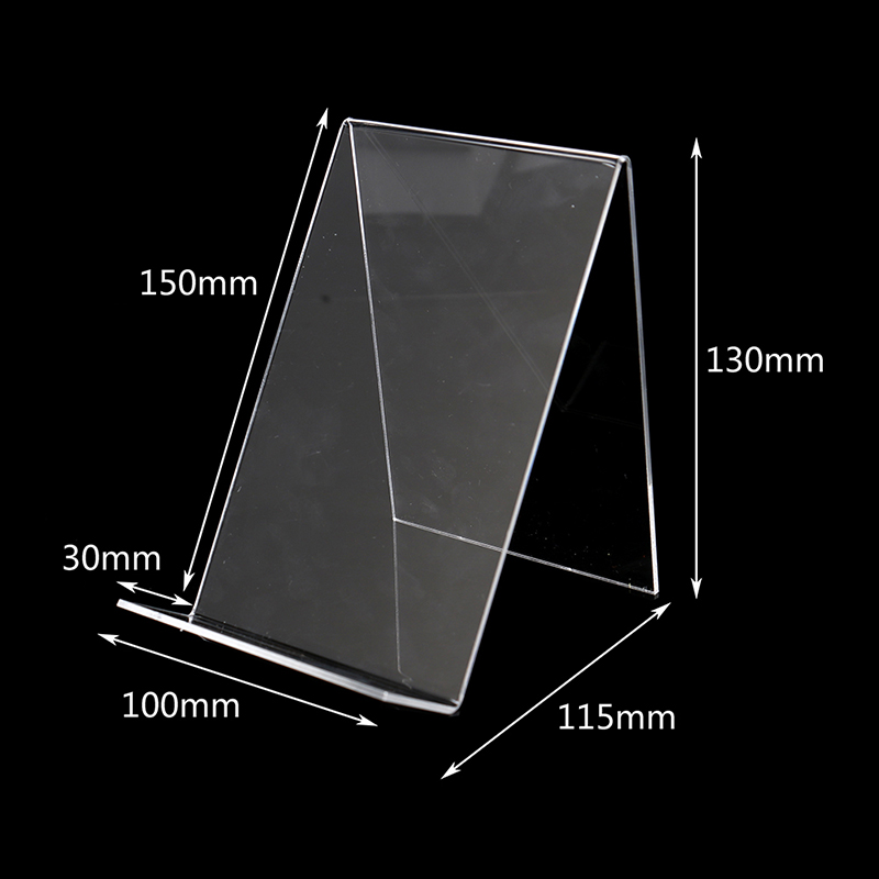 1pc Acrylic Book Display Stand - Clear Acrylic Book Stand Holder recension och pris