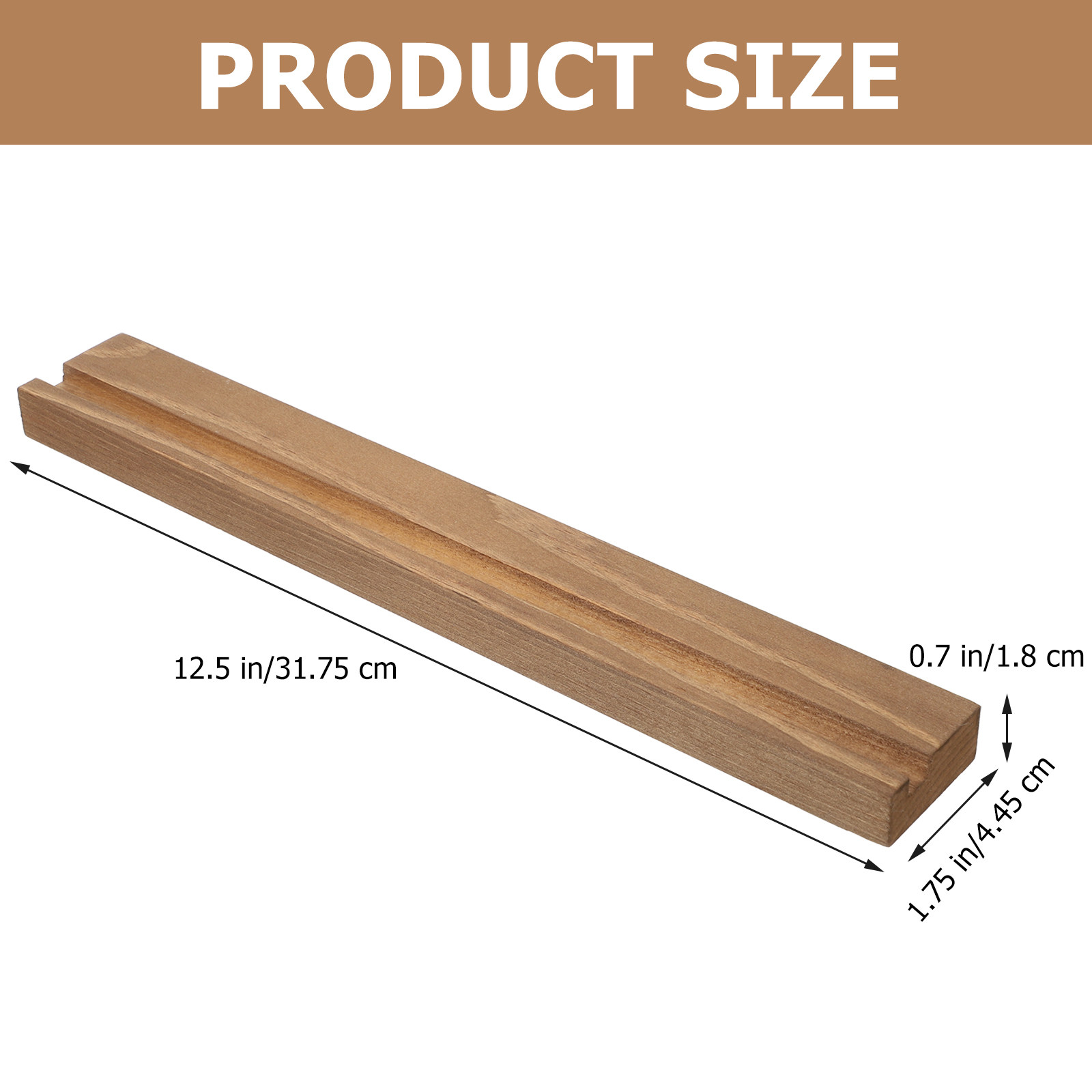 Wood Vinyl Record Holder Wall  - Magazines recension och pris